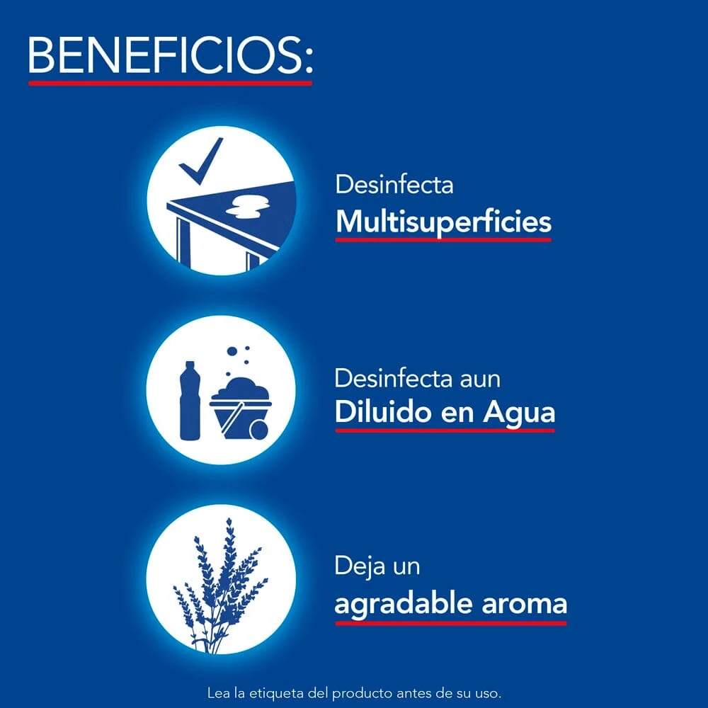 Limpiador Piso Diluible Manzana Verde 900 Ml LYSOL