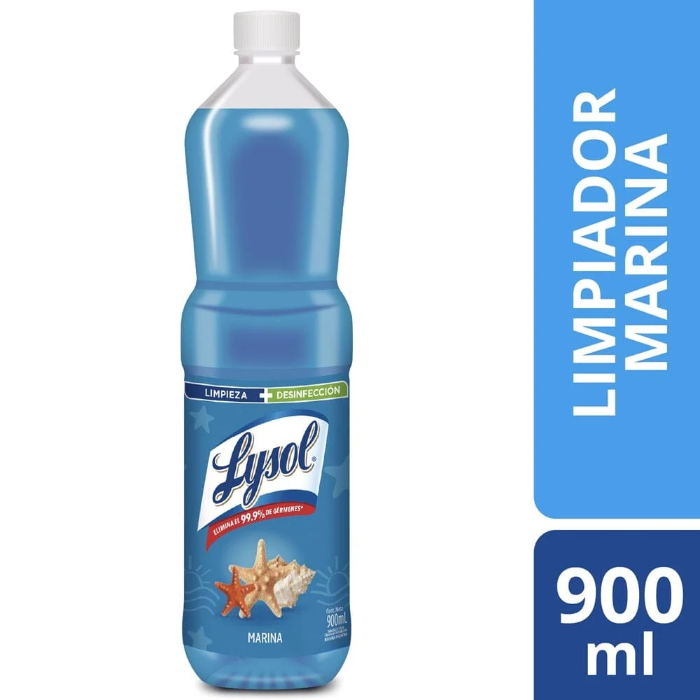 Limpiador Piso Diluible Marina 900 Ml LYSOL