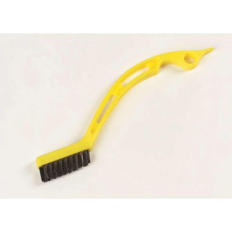 Cepillo para azulejos y lechada amarillo de 9" de largo M-D