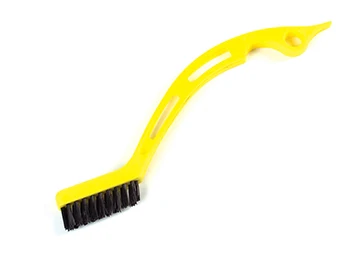 Cepillo para azulejos y lechada amarillo de 9" de largo M-D