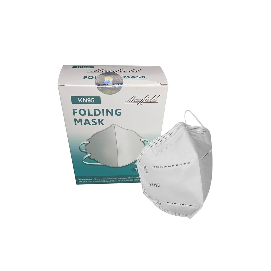 MASCARILLA KN95 MAYFIELD MASK CAJILLA CON 10 PZAS