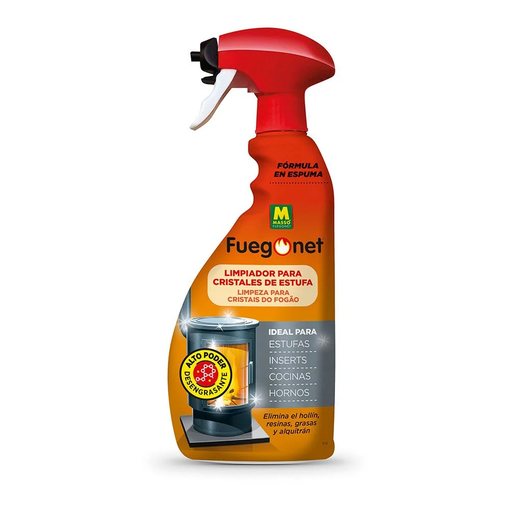 LIMPIADOR DE CRISTAL DE ESTUFA 750 ml MASSÓ