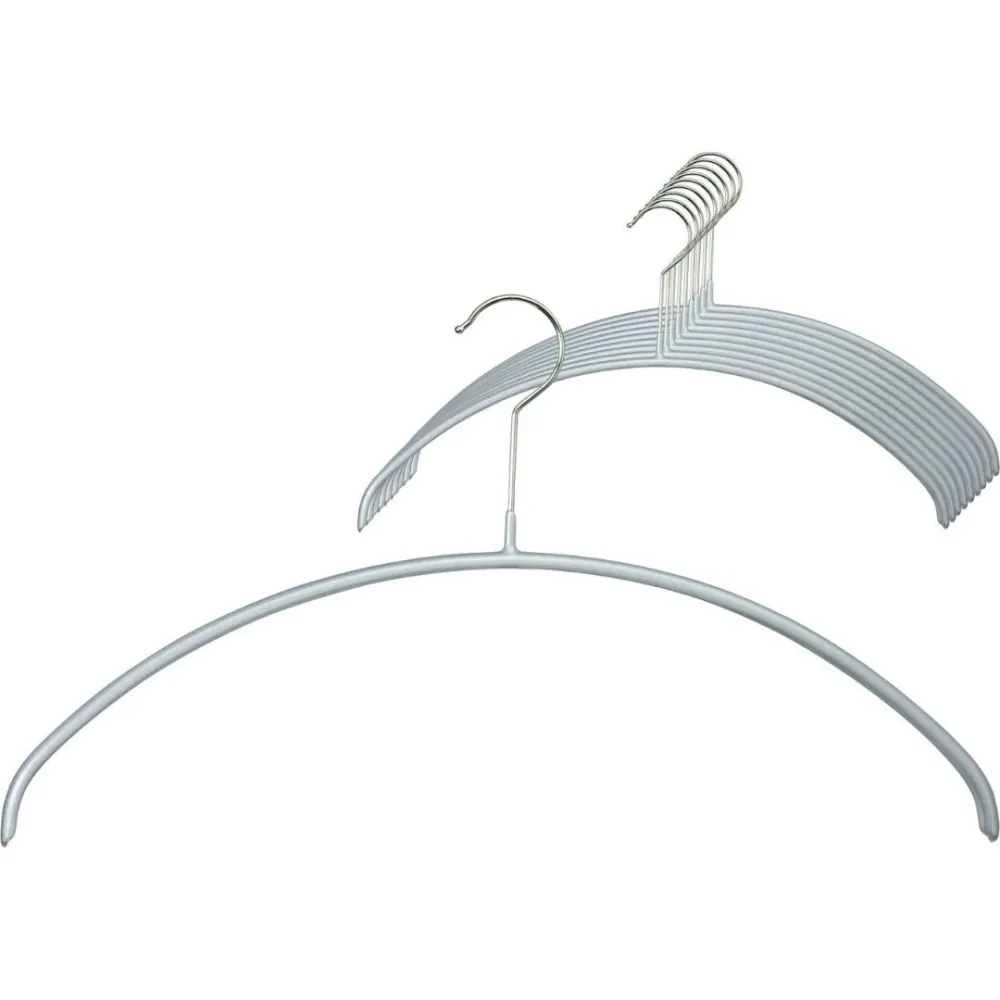 Set de 10 Colgadores De Ropa Economic 40 cm, silver MAWA