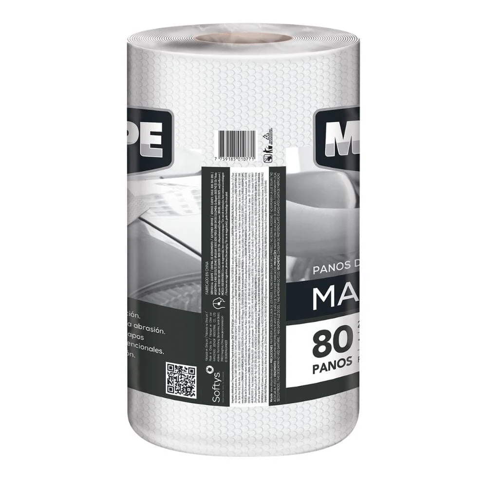 Paño Limpieza Max80 Trabajo Industrial 80 Hojas MAXWIPE