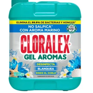 Blanqueador de Ropa en Gel Cloralex Aromas Marino 10 l - ZK MayoreoTotal
