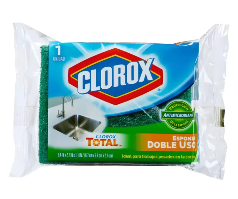 Clorox Esponjas Doble Uso 18 piezas - KOZ MayoreoTotal