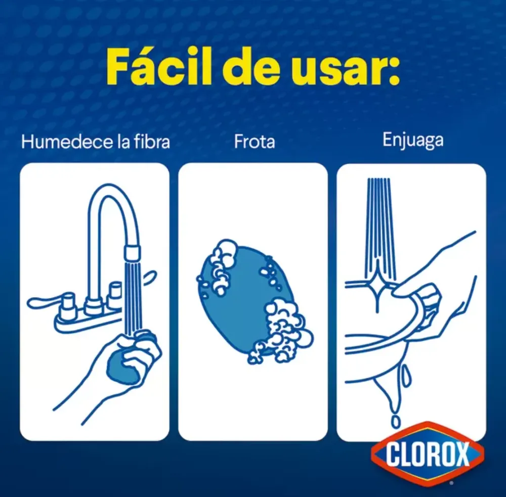 Clorox Esponjas Doble Uso 18 piezas - KOZ MayoreoTotal