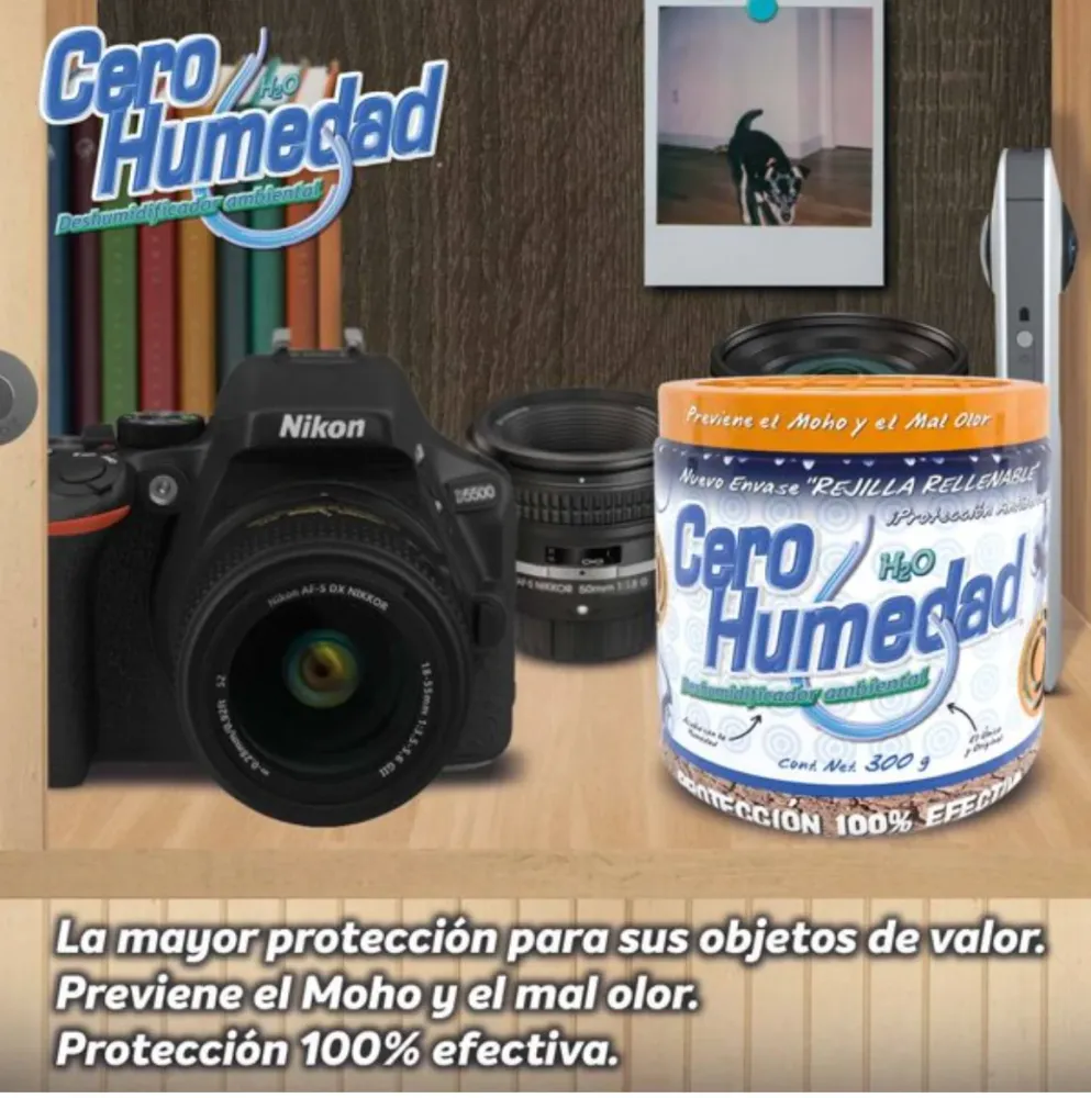 Deshumidificador Ambiental Cero Humedad 3 pzas - ZK MayoreoTotal