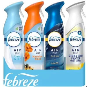 Febreze Air Aromatizante Ambiental 4 piezas de 250 gr - KOZ MayoreoTotal