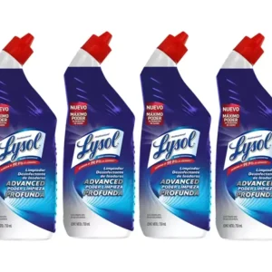 Lysol Advanced Limpiador Desinfectante para Inodoro 4 piezas de 750 ml - KOZ MayoreoTotal