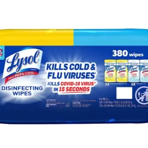 Lysol Toallas Desinfectantes 4 piezas con 95 Toallitas cada una - KOZ MayoreoTotal