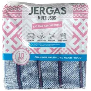 La Mascota Jergas Multiusos 10 piezas - KOZ MayoreoTotal