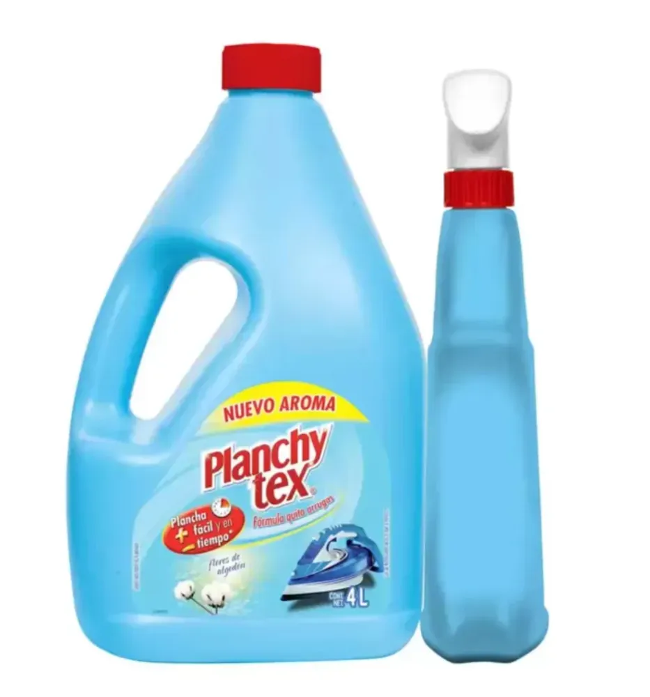 Planchytex Líquido Facilitador de Planchado 4 L con Atomizador de 650 ml - KOZ MayoreoTotal