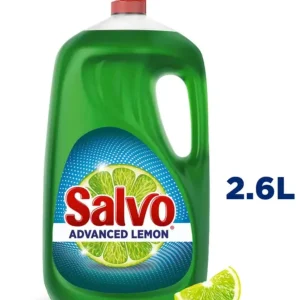 Salvo Advanced Lemon Detergente Líquido para Trastes 2.6 L - KOZ MayoreoTotal