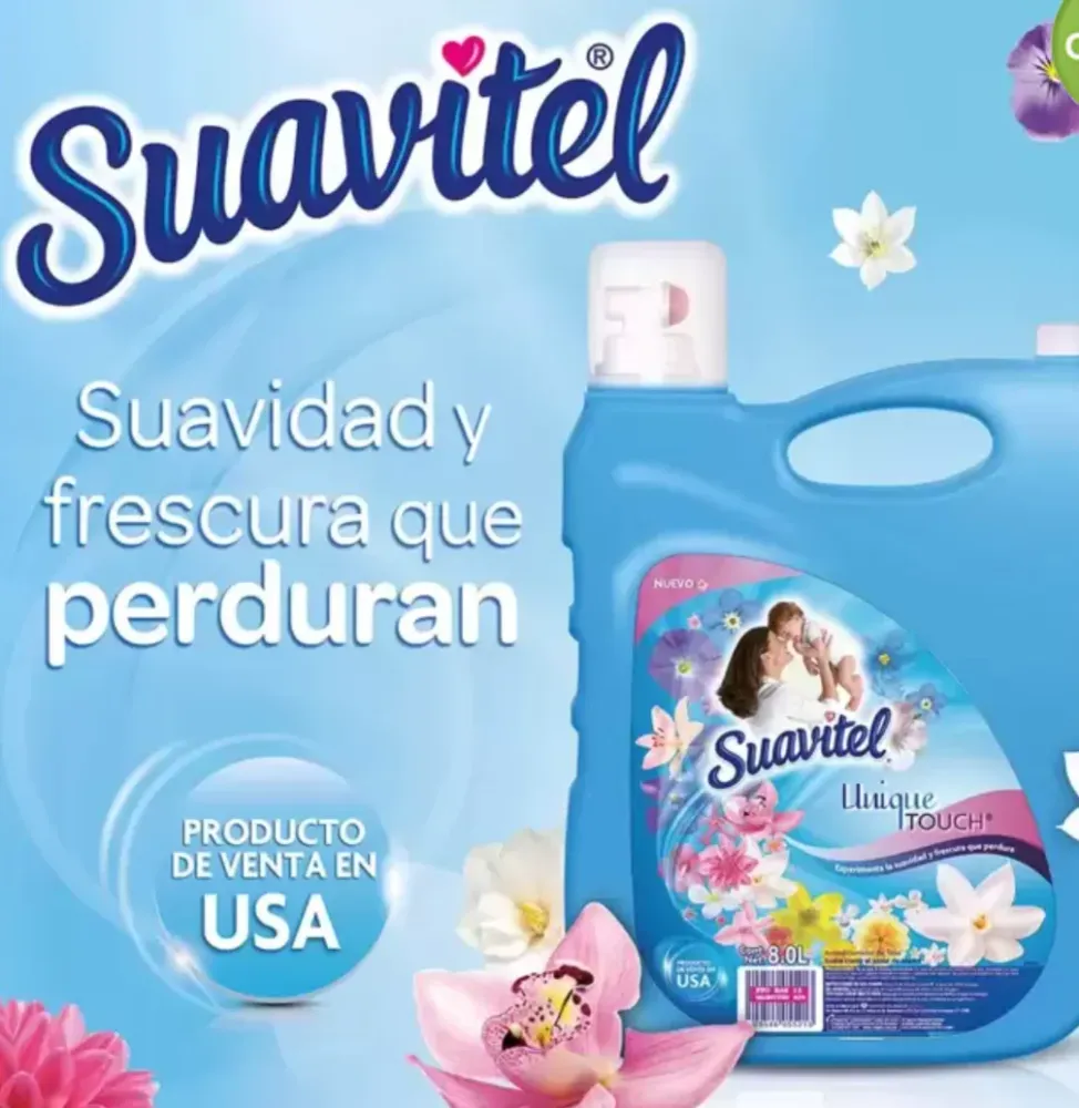 Suavitel Unique Touch Suavizante 8 L - KOZ MayoreoTotal