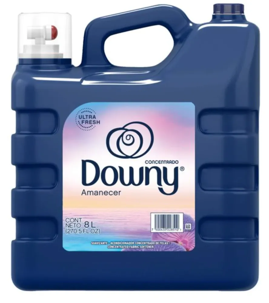 Suavizante de Telas Downy Amanecer Aroma Fresco con Notas Marinas 8 l - ZK MayoreoTotal