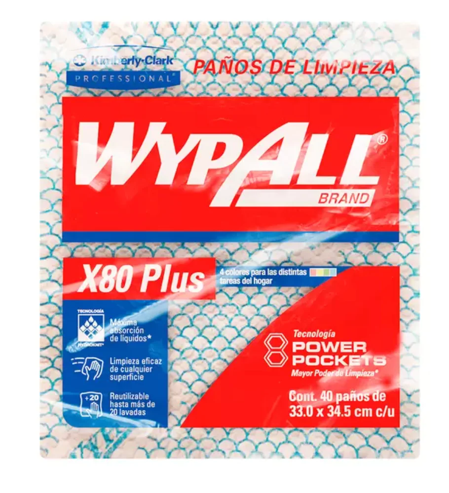 Wypall Paños de Limpieza 40 piezas - KOZ MayoreoTotal