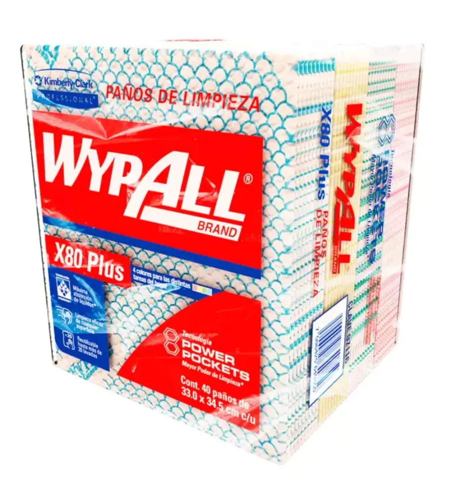 Wypall Paños de Limpieza 40 piezas - KOZ MayoreoTotal
