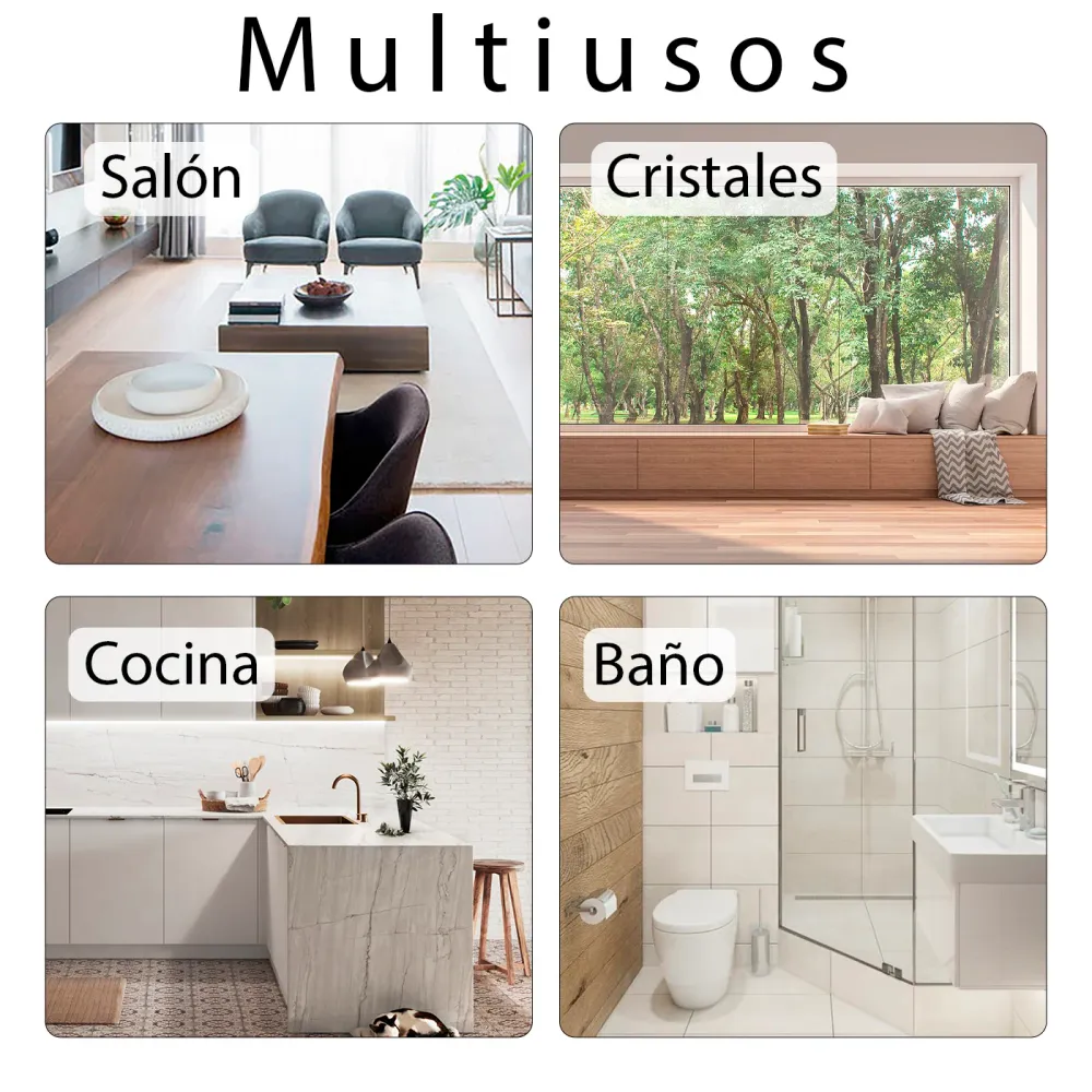 Bayetas de Microfibra para la Limpieza, Reutilizable 30x40cm- 12pcs MERCURY HOME