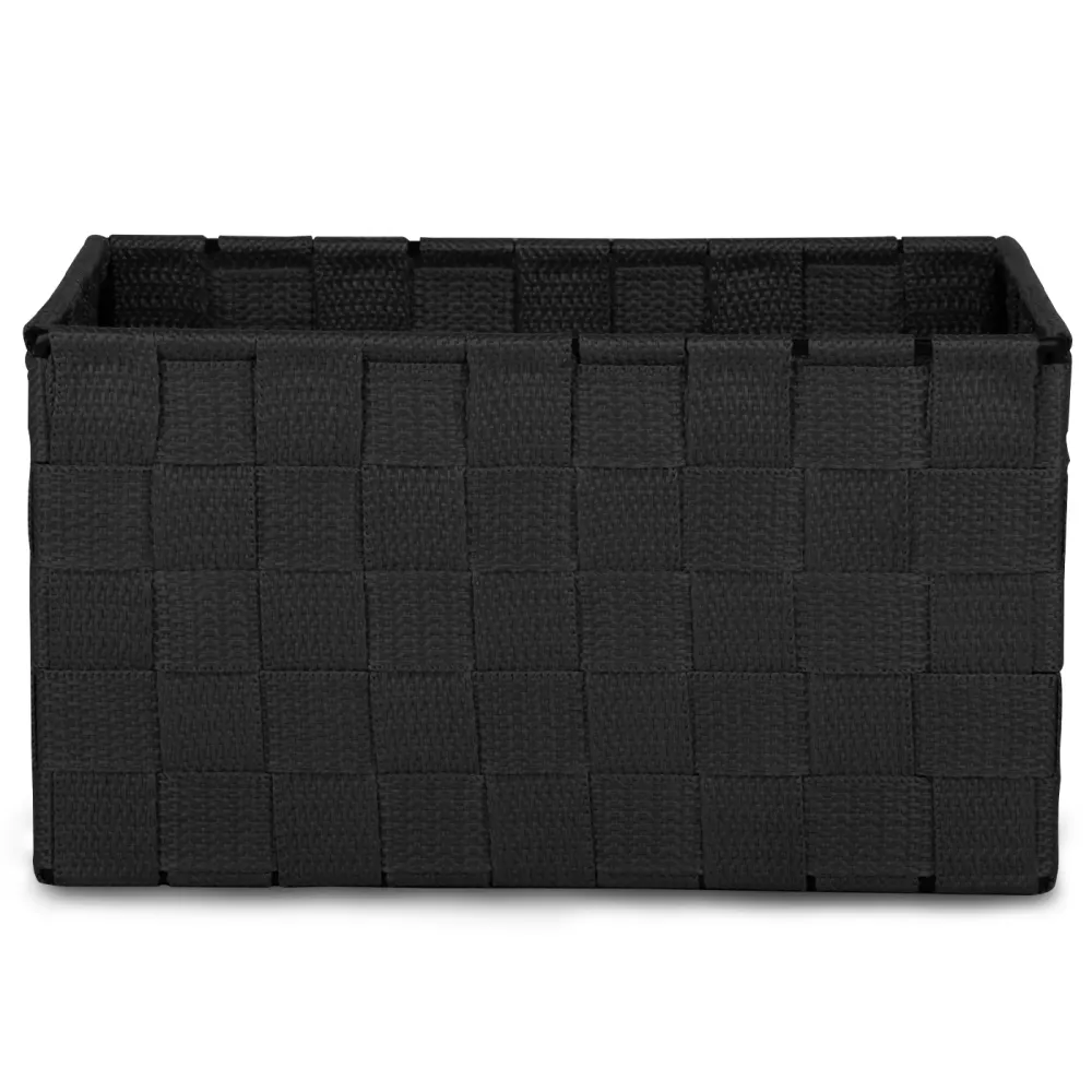 Pack de 3 Cajas de Almacenaje Decorativas- Negro MERCURY HOME