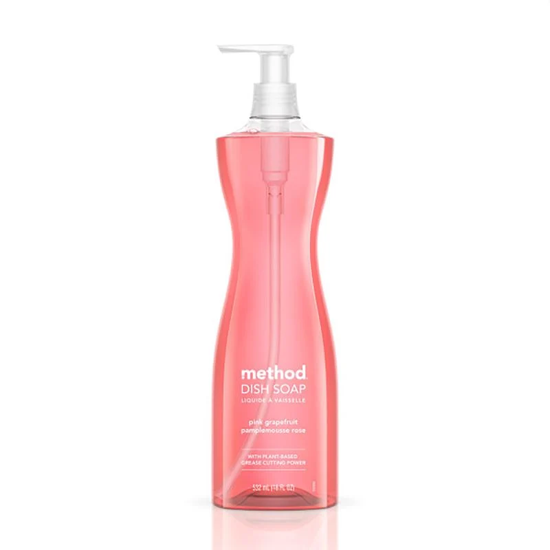 Method Pink Grapefruit Scent Liquid Dish Soap 18 oz. (Pack 6) - Open Box