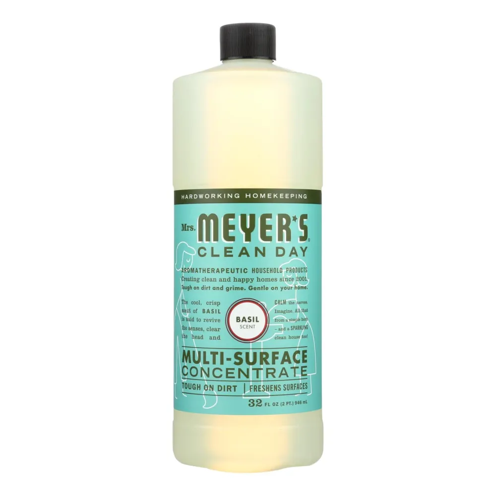 Limpiador concentrado multisuperficies, albahaca, 32 oz. Method Prod