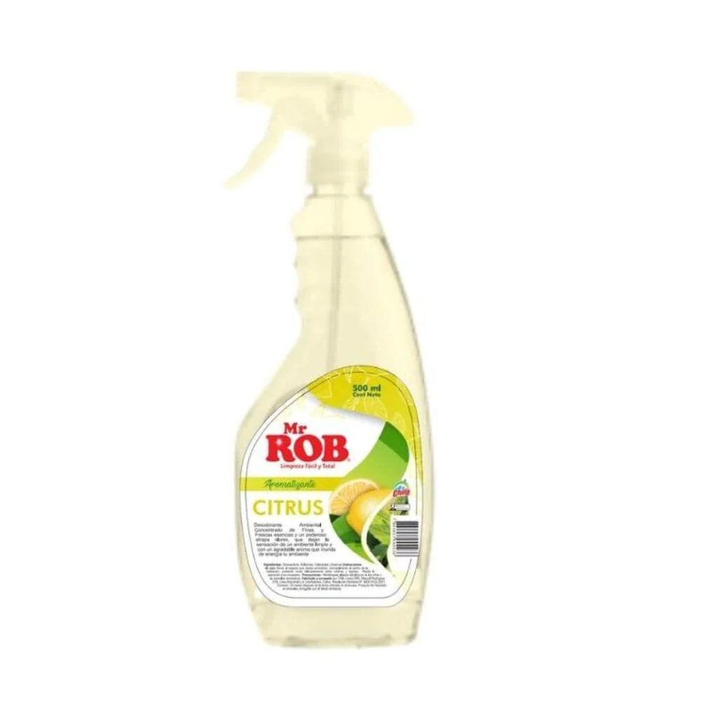 Aromatizante Citrus Con Gatillo 500 Ml MR.ROB
