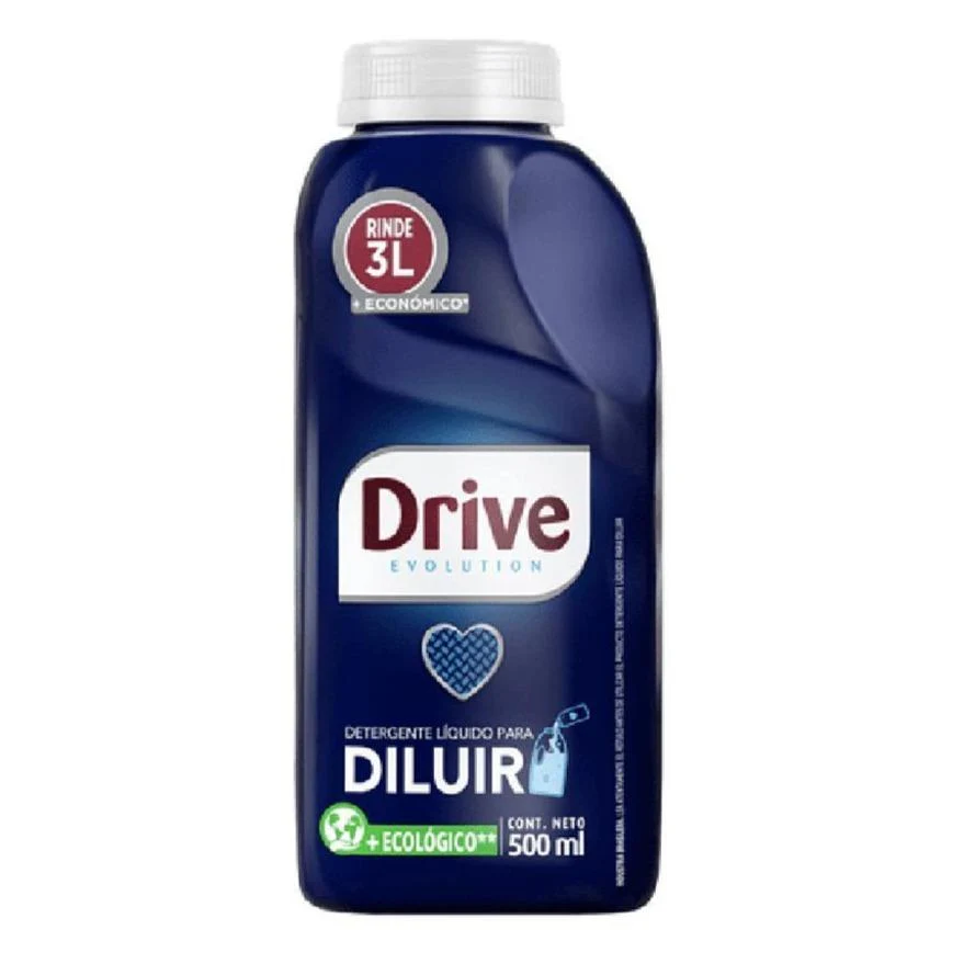 Detergente Liquido para Diluir Drive 500 ml Mundo Limpio