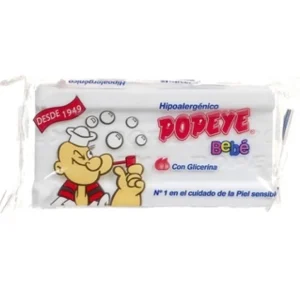 Jabon Bebe Extra Blanco Popeye 170 gr Mundo Limpio