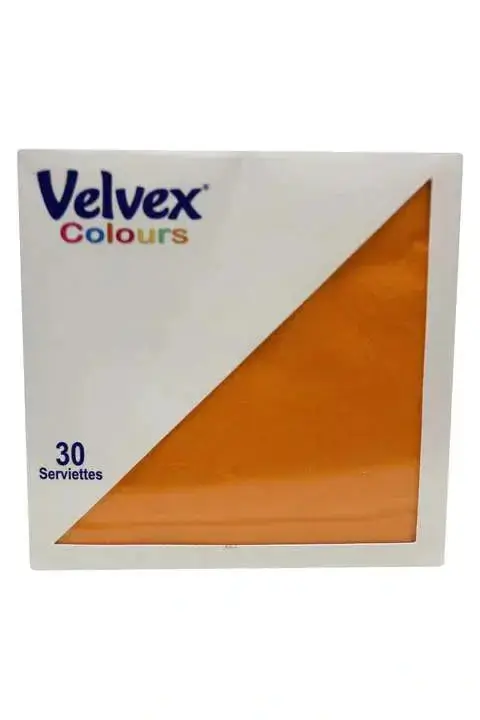 Velvex Serviettes Papaya 38cm Murukali LTD