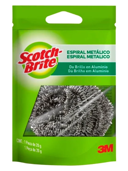 FIBRA ESPIRAL METALICO SCOTCH BRITE 3M My Store