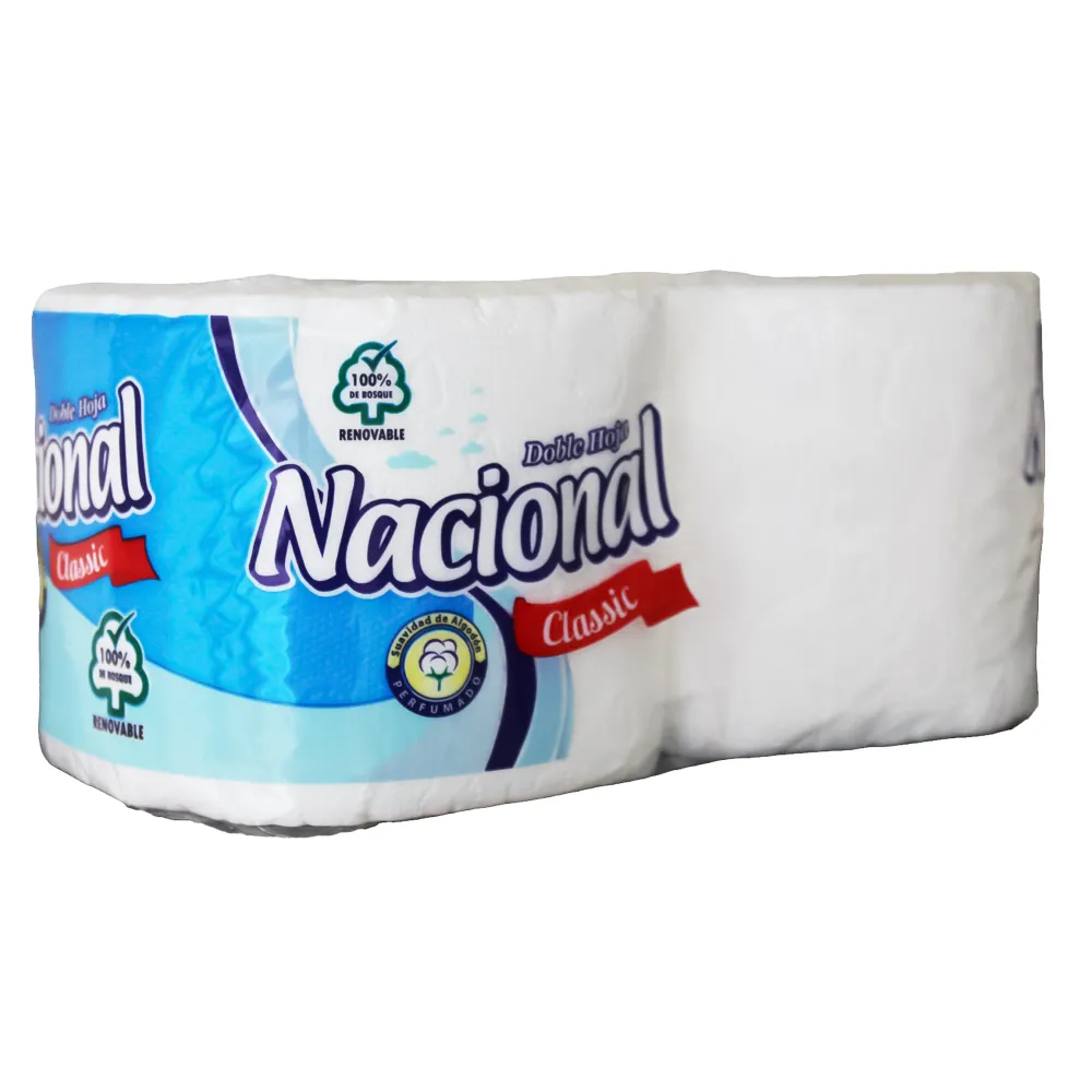 Nacional Papel Higienico Dh Classic Celeste X 2 Unidades
