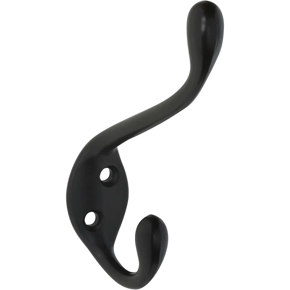 Gancho para ropa de alta resistencia V167 - Bronce frotado con aceite National Hardware