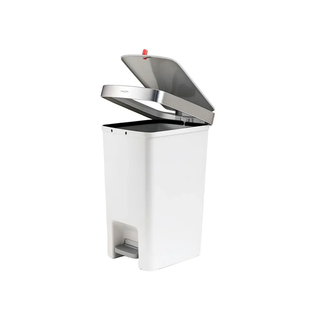 BASURERO CON TAPA Y PEDAL 15L NAUTICA