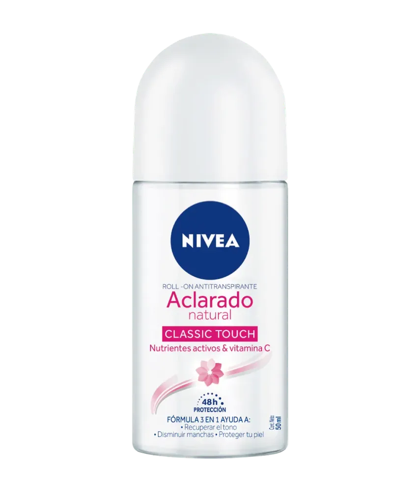 DESODORANTE NIVEA 2U 100G CLASSIC TOUC ROLLON
