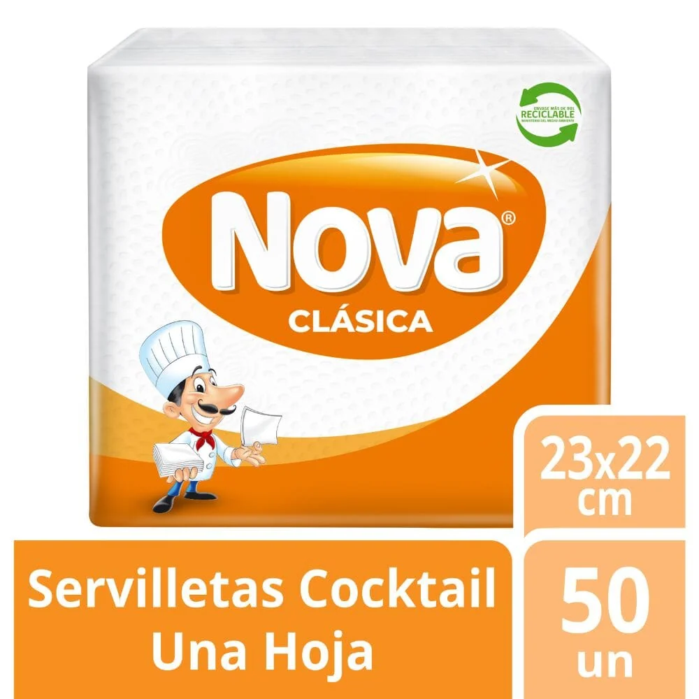 Servilleta Clásica X 50 Un NOVA