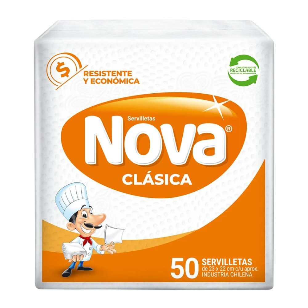 Servilleta Clásica X 50 Un NOVA