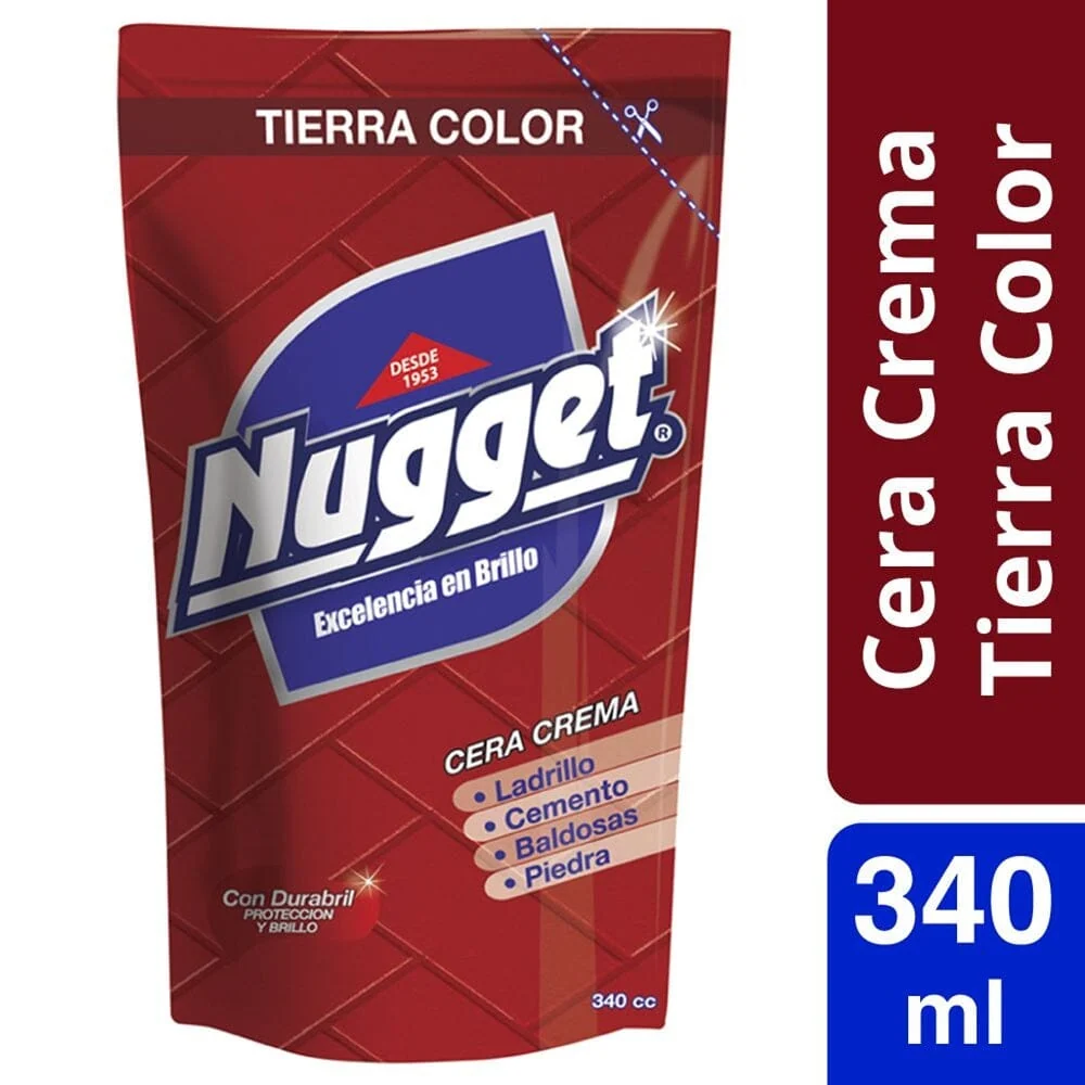 Cera Crema Doypack Tierra Color 340 Ml NUGGET