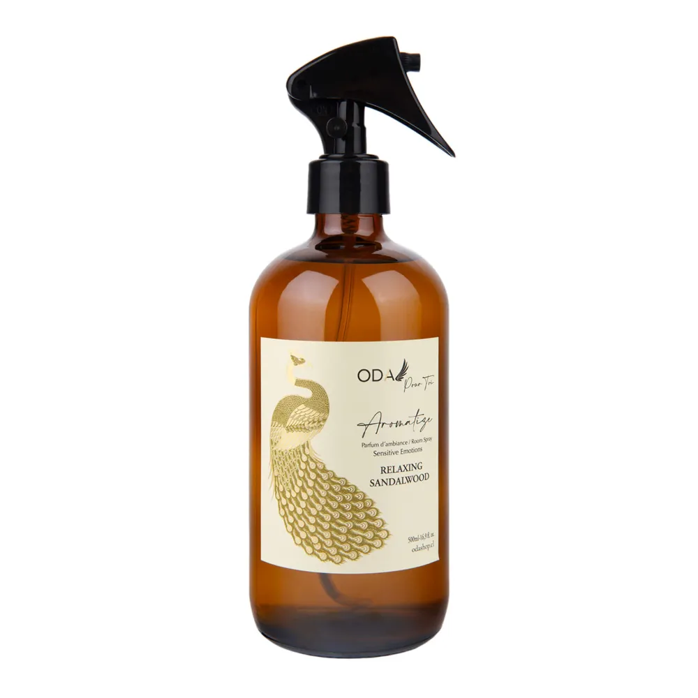 Home Spray Relaxing Sandalwood Real 500ml Oda Shop