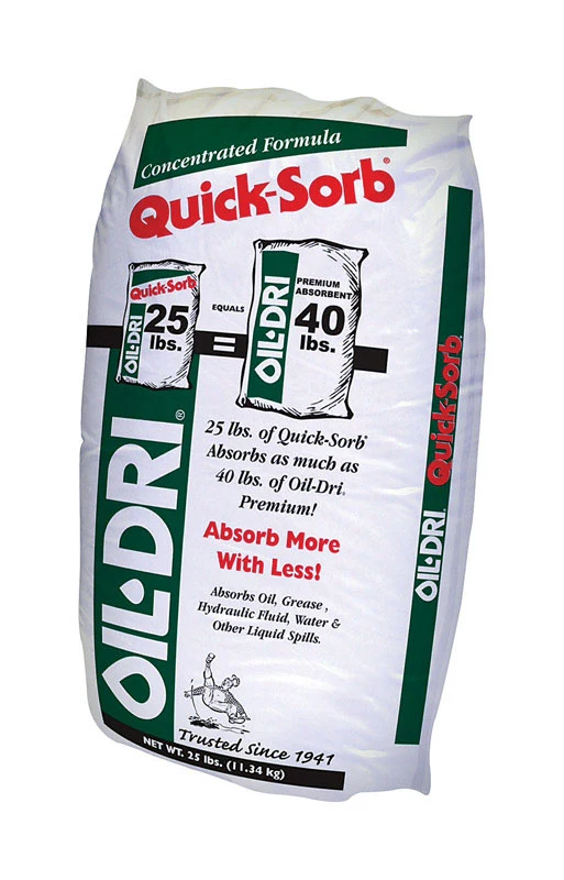 Absorbente de aceite Oil Dri - Caja abierta