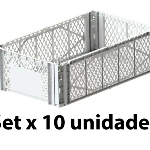 Canastilla plegable ser por 10 unidades Ojara