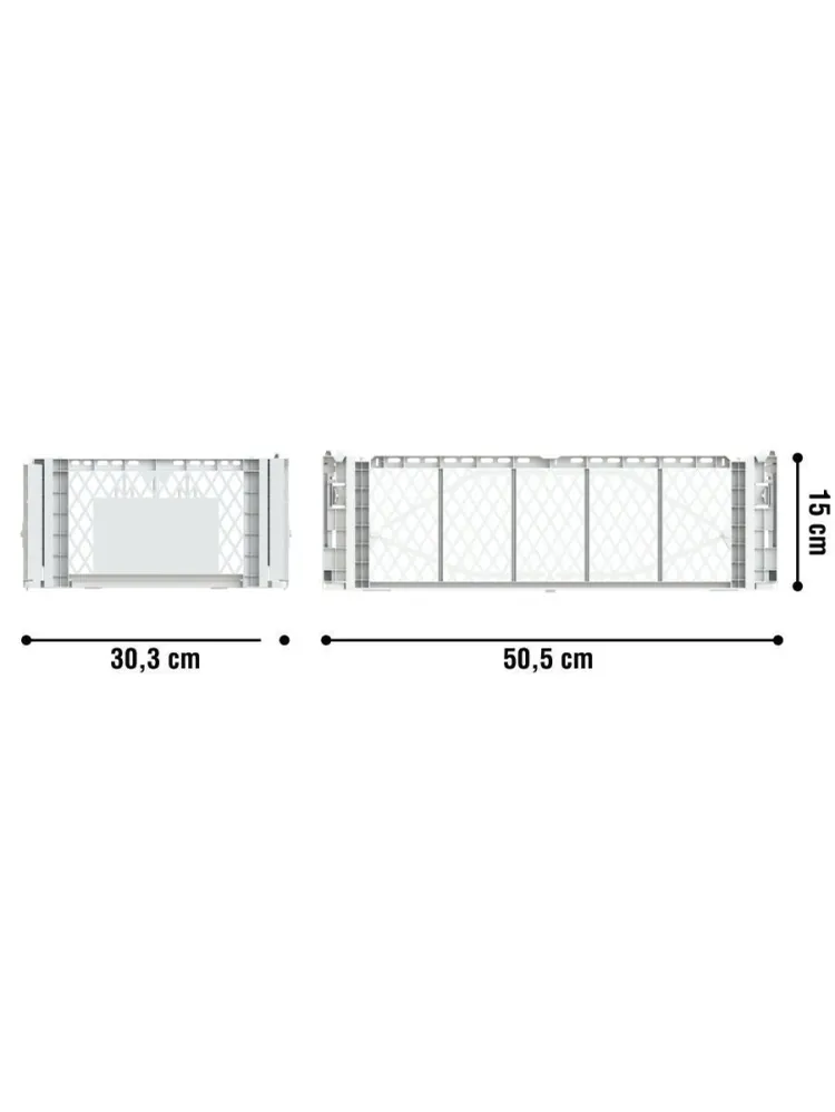 Canastilla plegable ser por 10 unidades Ojara