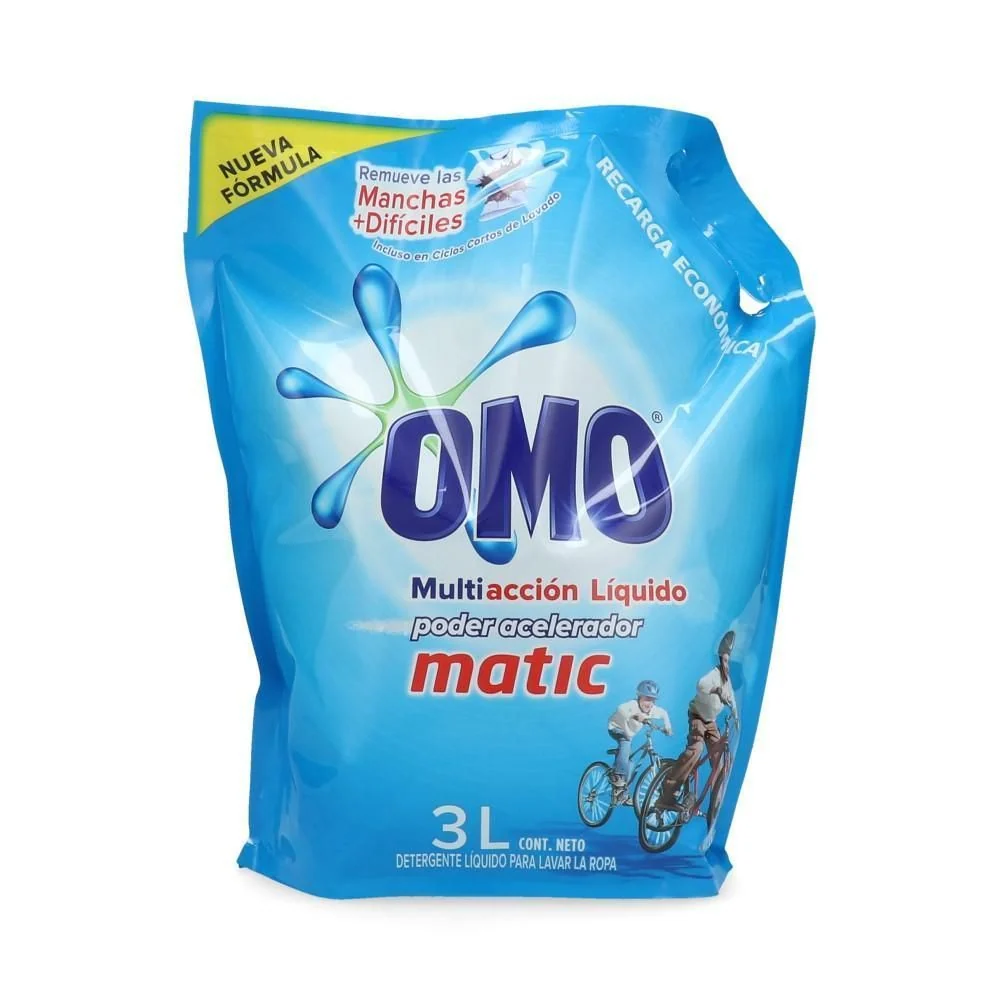 Detergente Líquido Doypack 3 Lt OMO