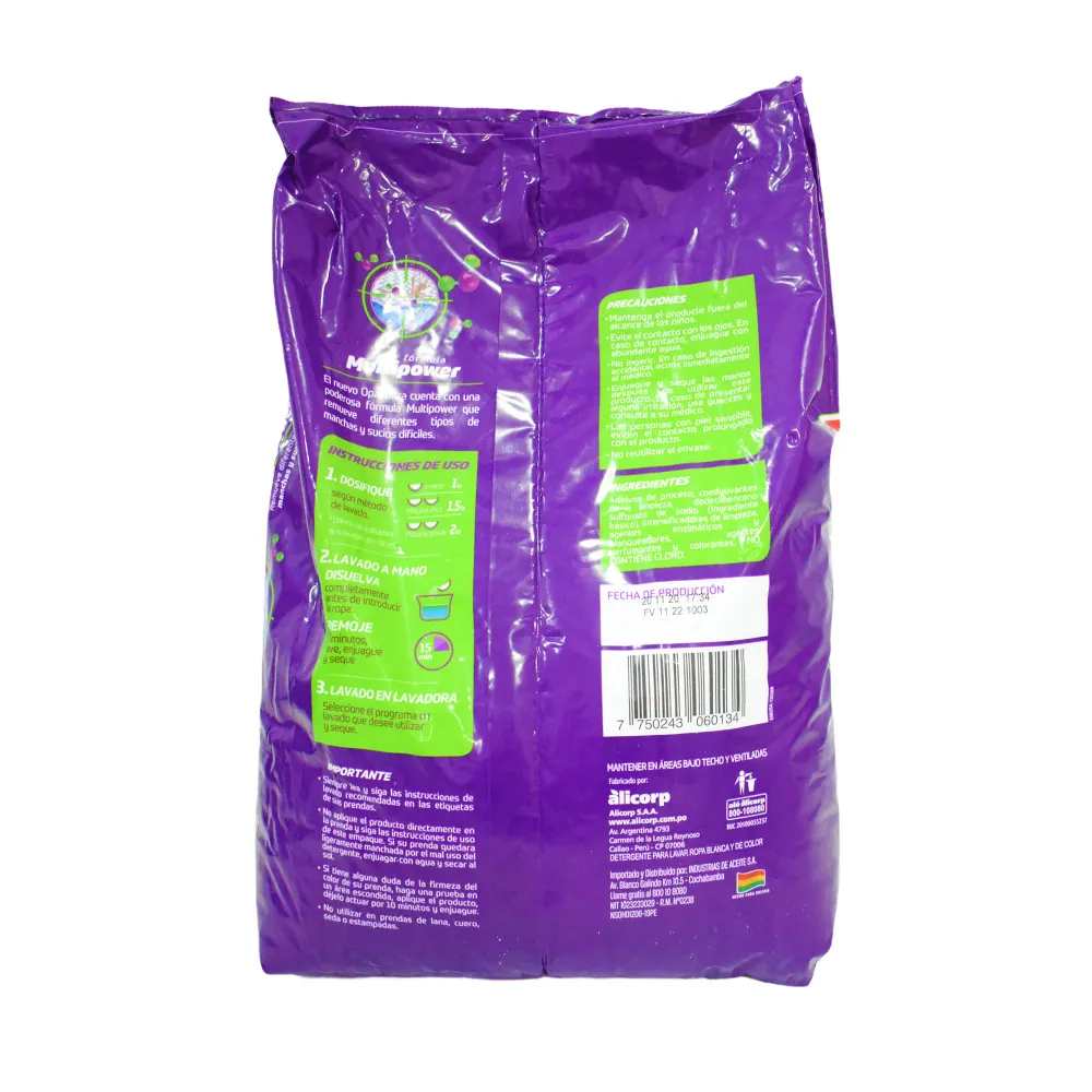 Detergente Opal Ultra Floral X 2Kg