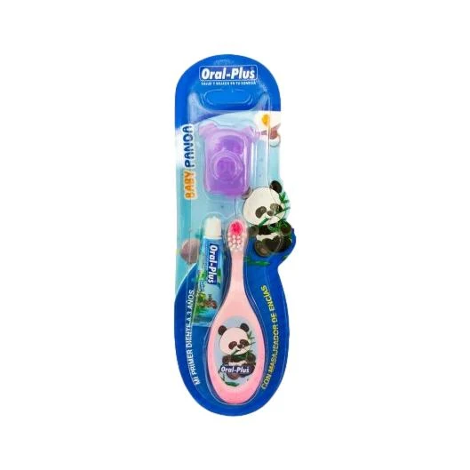 CEPILLO PANDA+CREMA 4GR+ PROT 1 ORAL PL ORAL PLUS