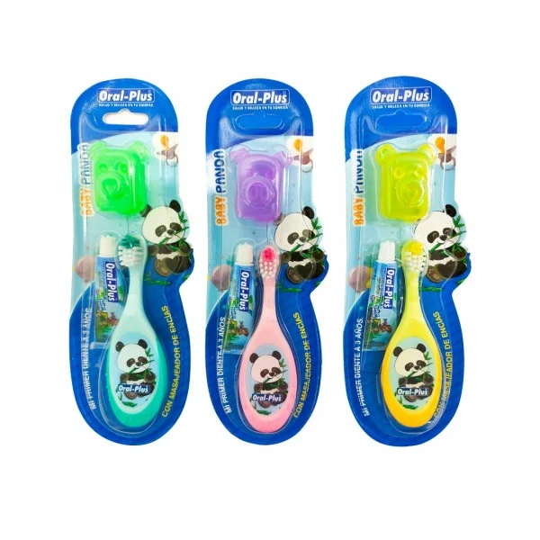 CEPILLO PANDA+CREMA 4GR+ PROT 1 ORAL PL ORAL PLUS