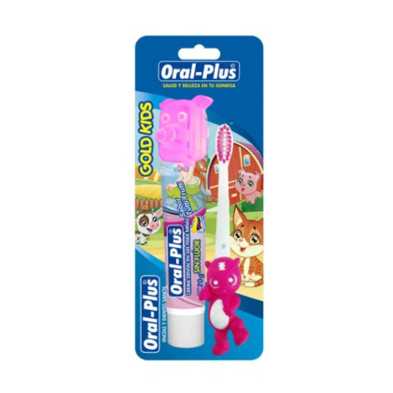 Cepillo Gold+Crema X70Gr+Protector Oral ORALB