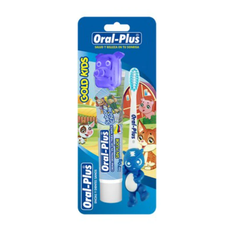 Cepillo Gold+Crema X70Gr+Protector Oral ORALB