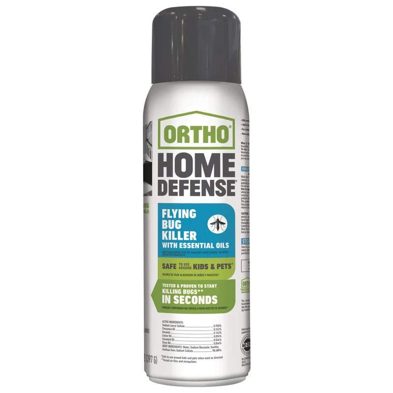 Ortho Home Defense - Mata insectos voladores orgánico, 14 oz.