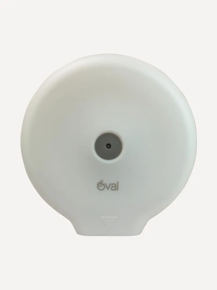 Despachador De Higienico Jumbo Blanco Oval
